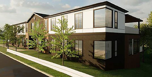 Rendering of 47 Maria Street.