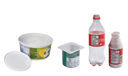 plastic food and beverage containers